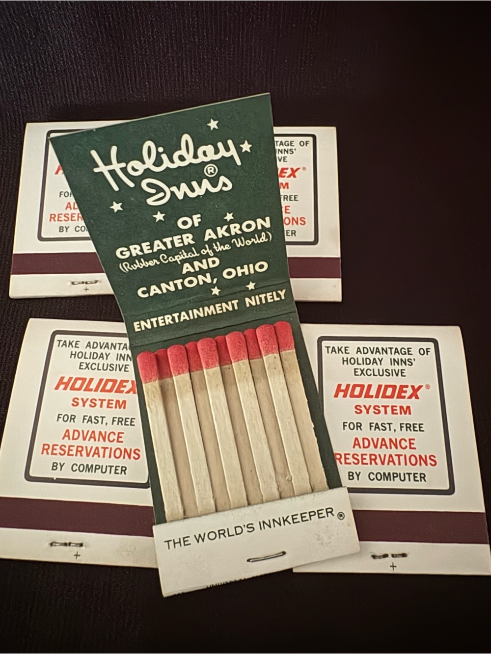 Vintage Holiday Inn Hotel Matchbooks Lot of 5 – Retro Travel Collectibles